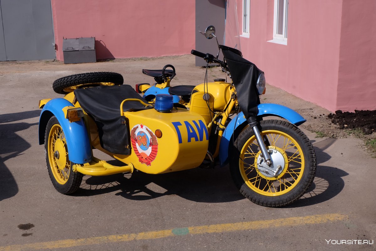 Урал мотоцикл милиция 1 18