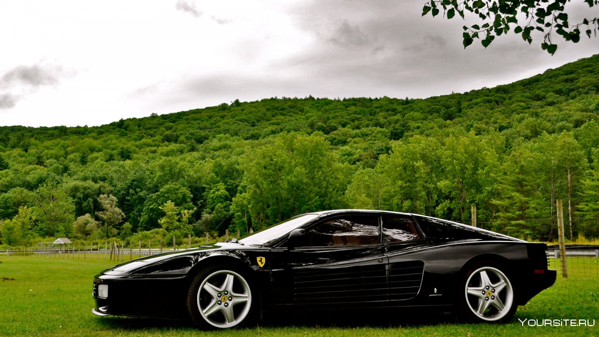 Ferrari Testarossa Black