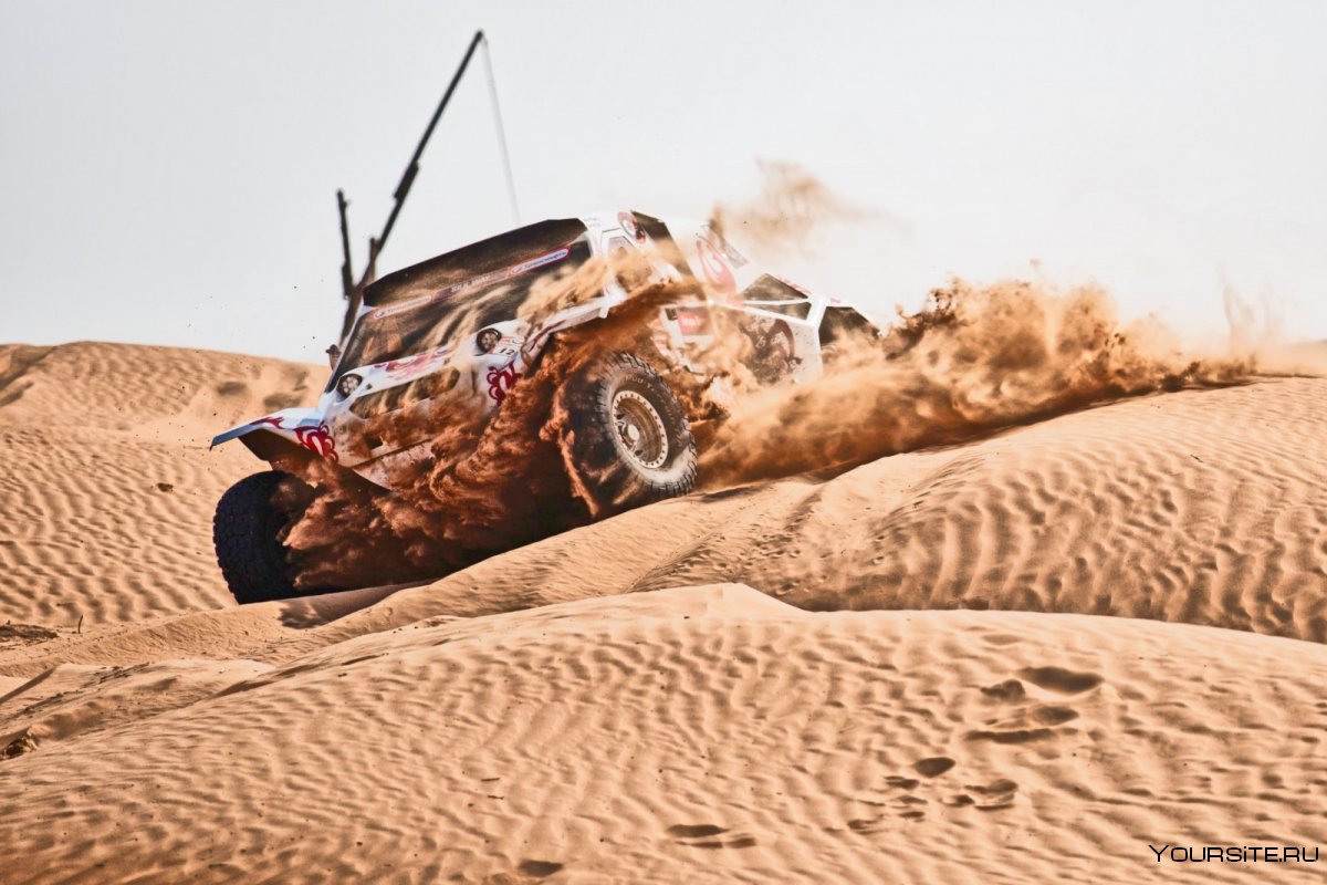 Ралли Дакар в пустыне