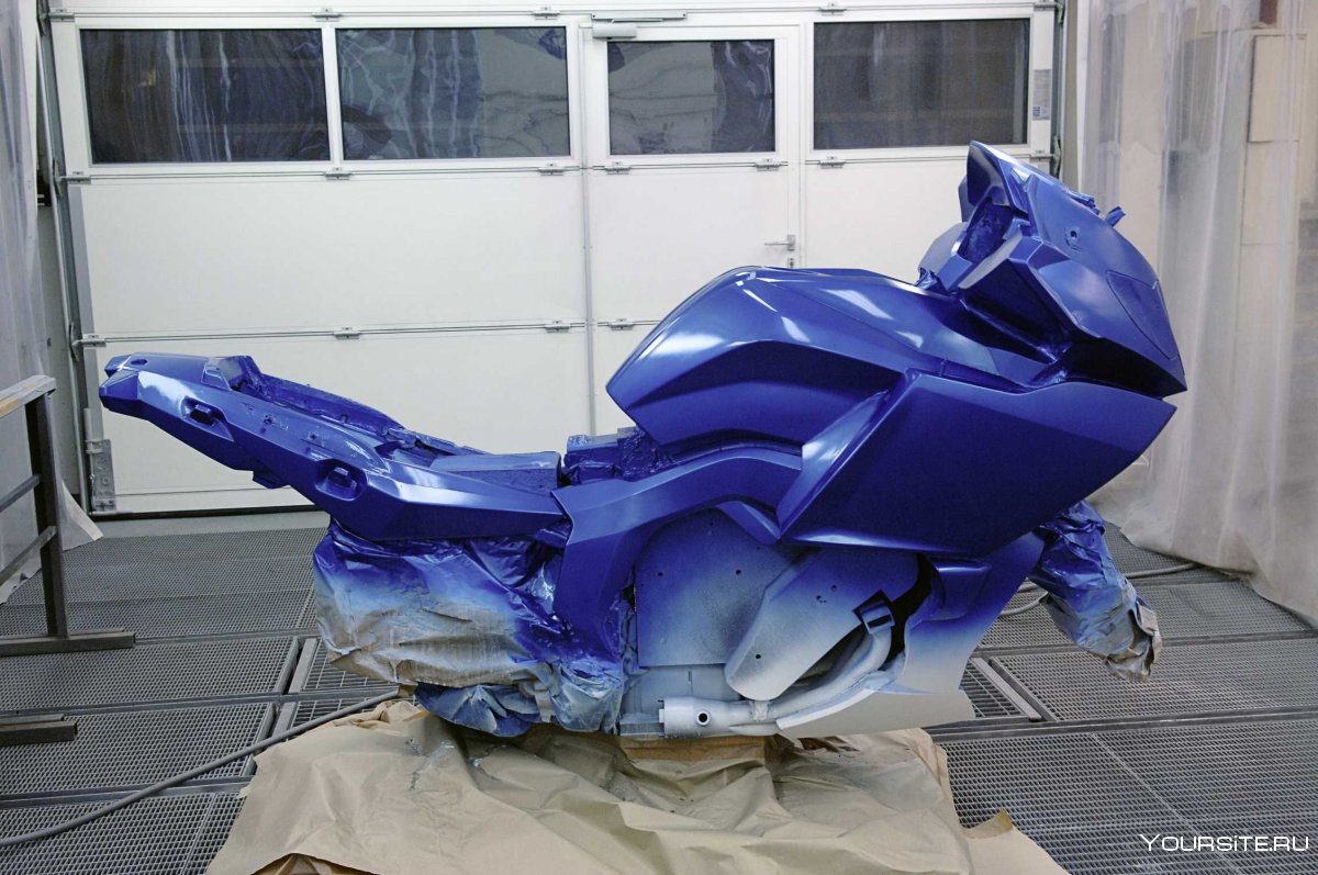 Креативная покраска мотоцикла
