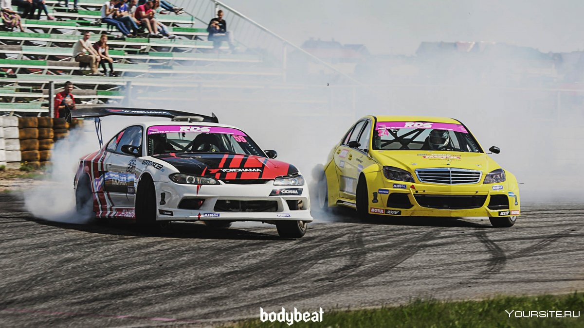 Дрифт Субару Импреза WRX STI