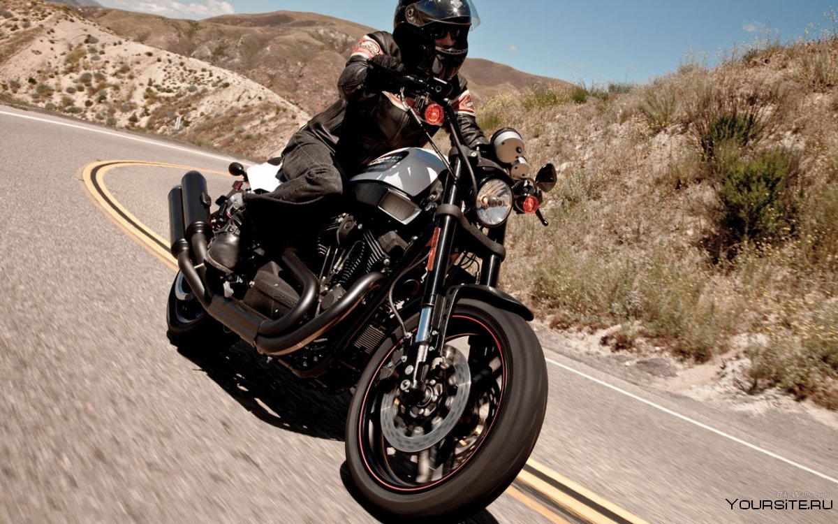 Harley Davidson мотоциклист
