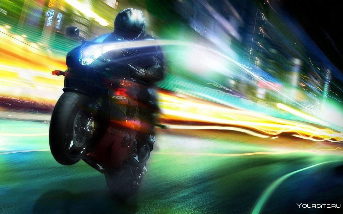 Мотоцикл скорость