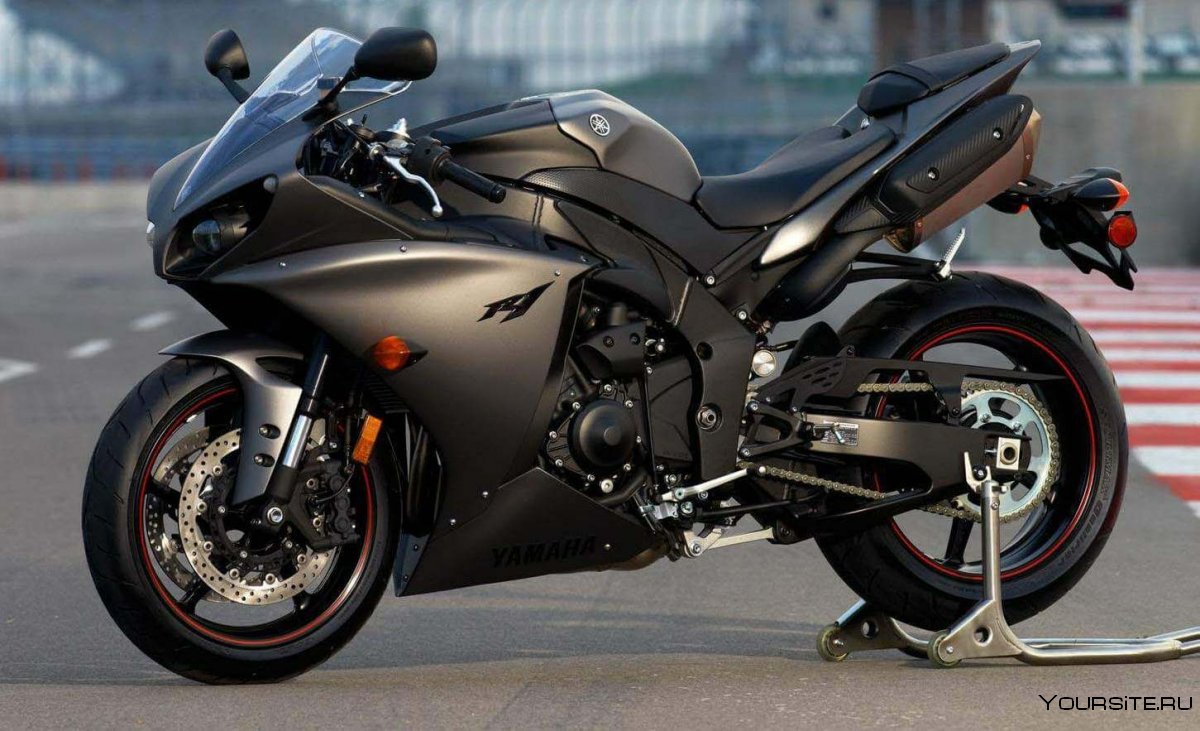 Yamaha YZF r1 чёрный матовый