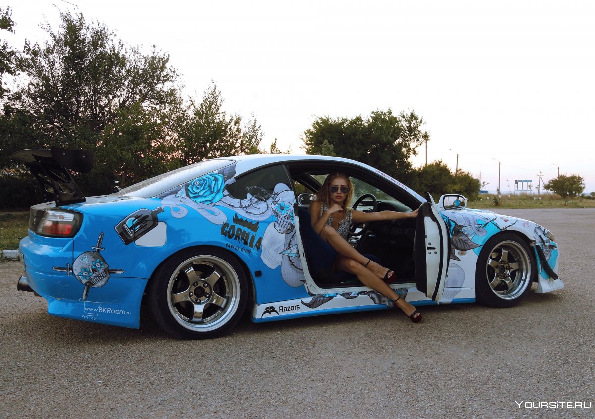 Королева дрифта Nissan Silvia