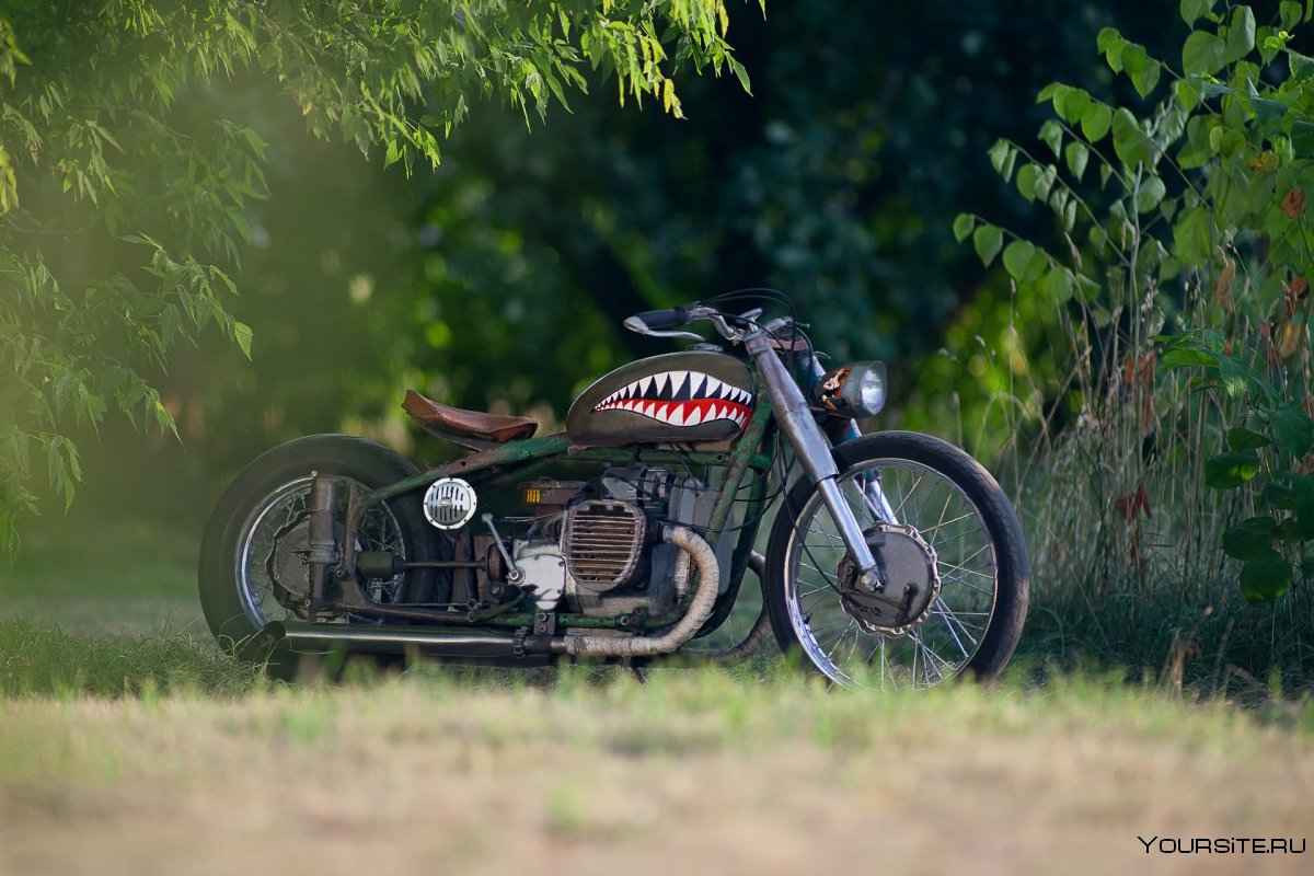 Мотоцикл м 72 кастом