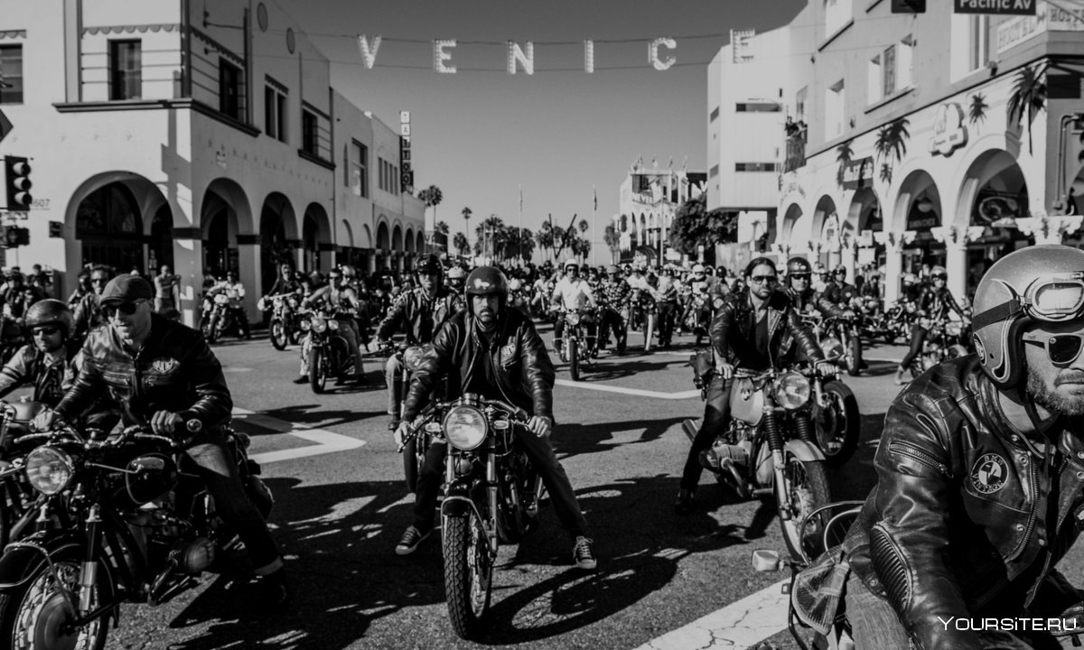 Motorcycle Venice Beach