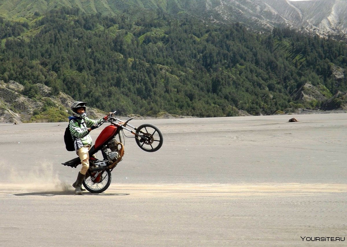 Мотоциклетный спорт в горах