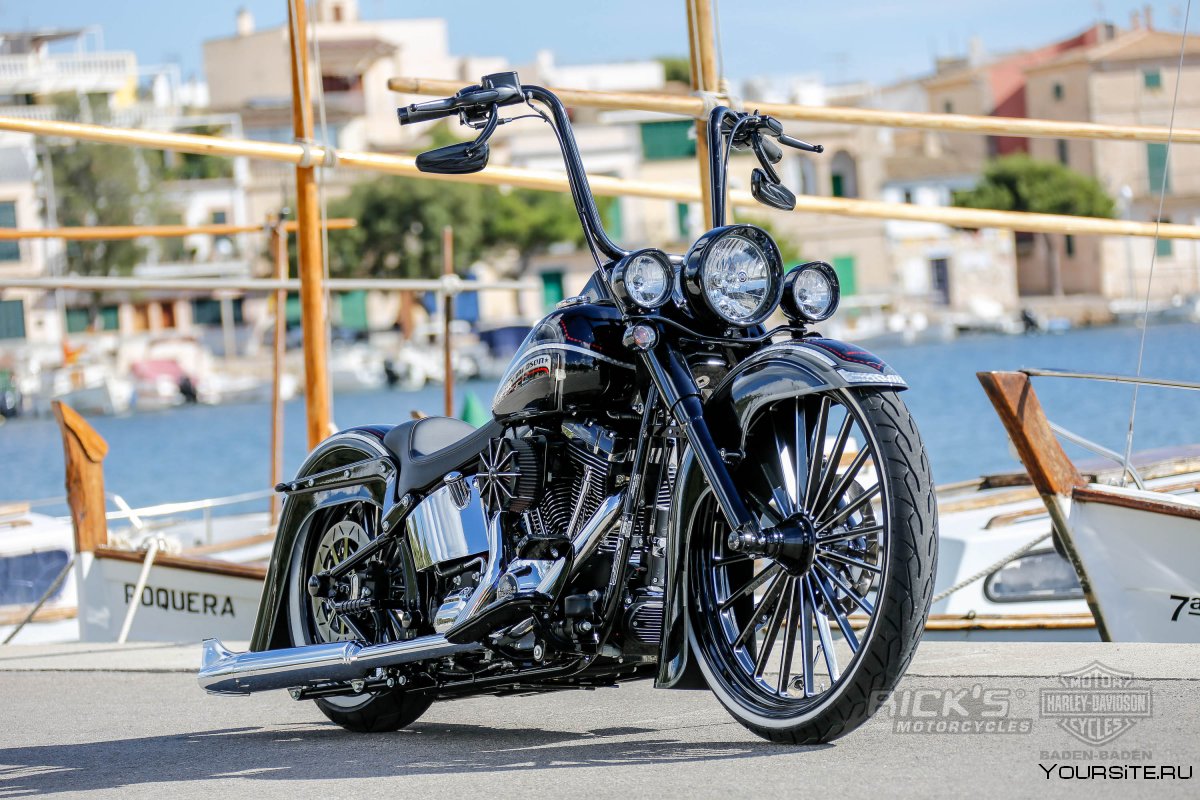 Harley Davidson Softail Deluxe Chicano