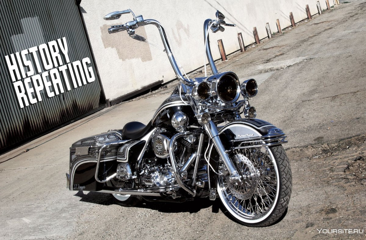 Fatboy Harley Davidson Мексикан стиль