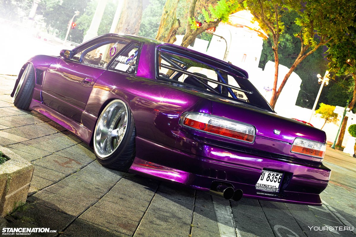 Nissan Silvia s13 Purple