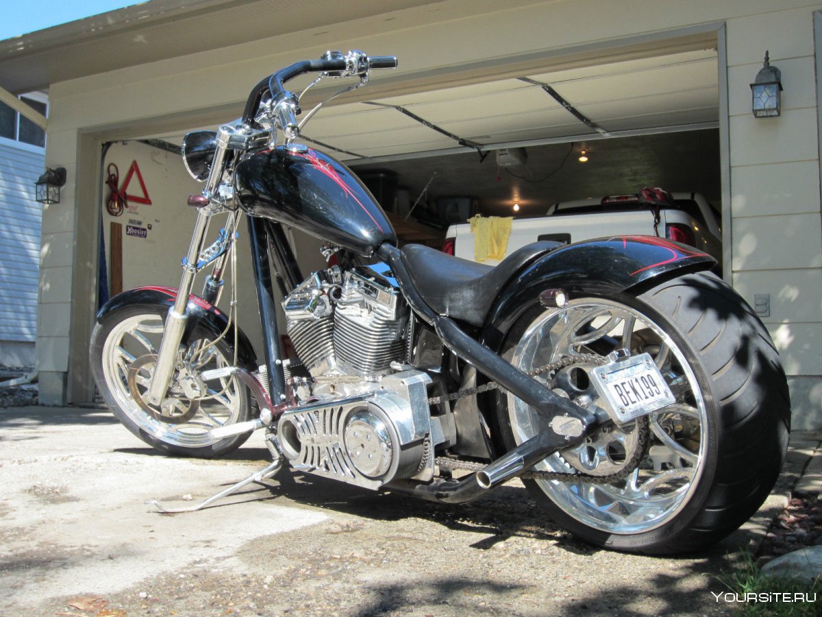 Harley Davidson WL чоппер
