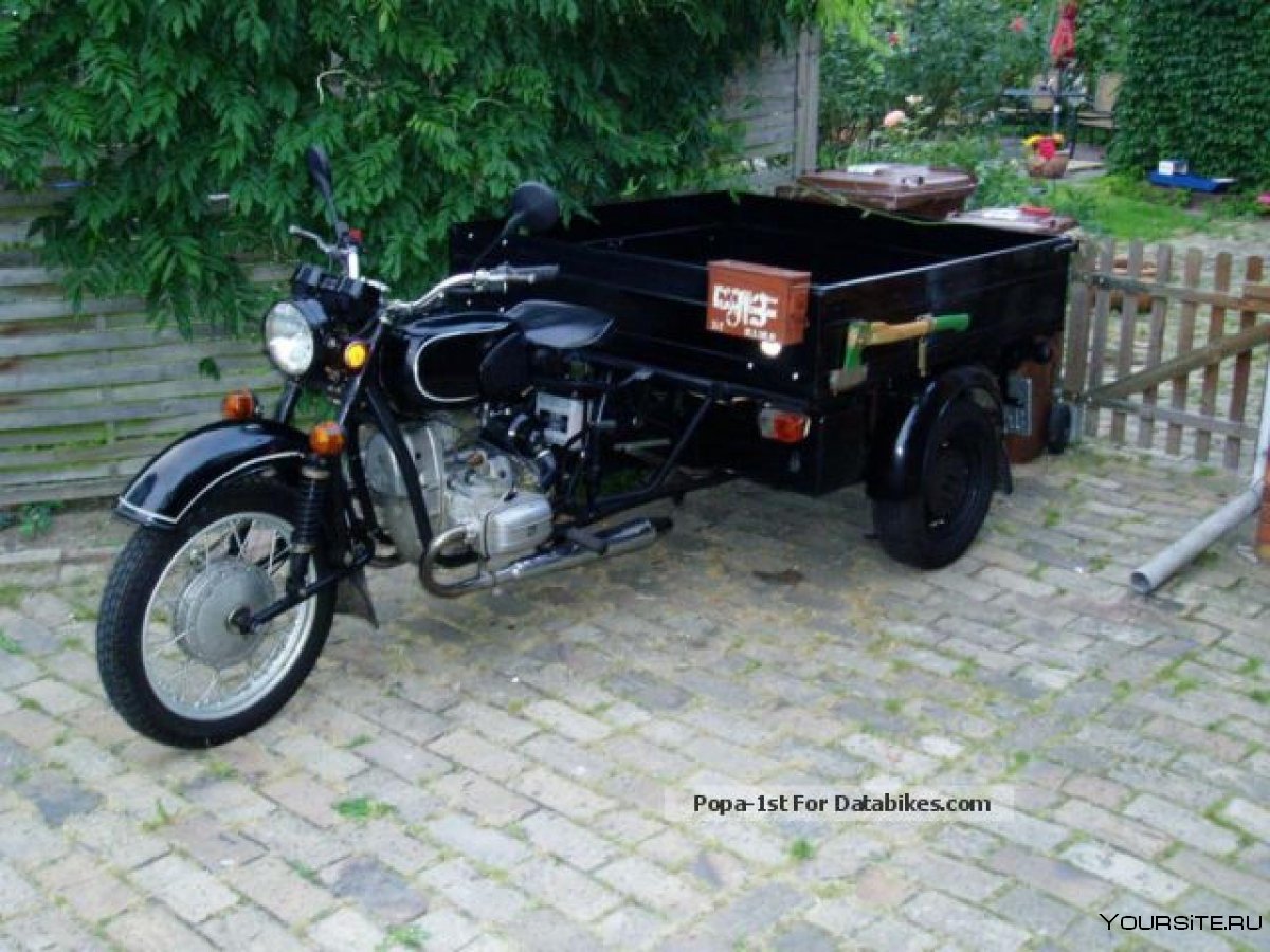 Мотоцикл Урал грузовой с кузовом