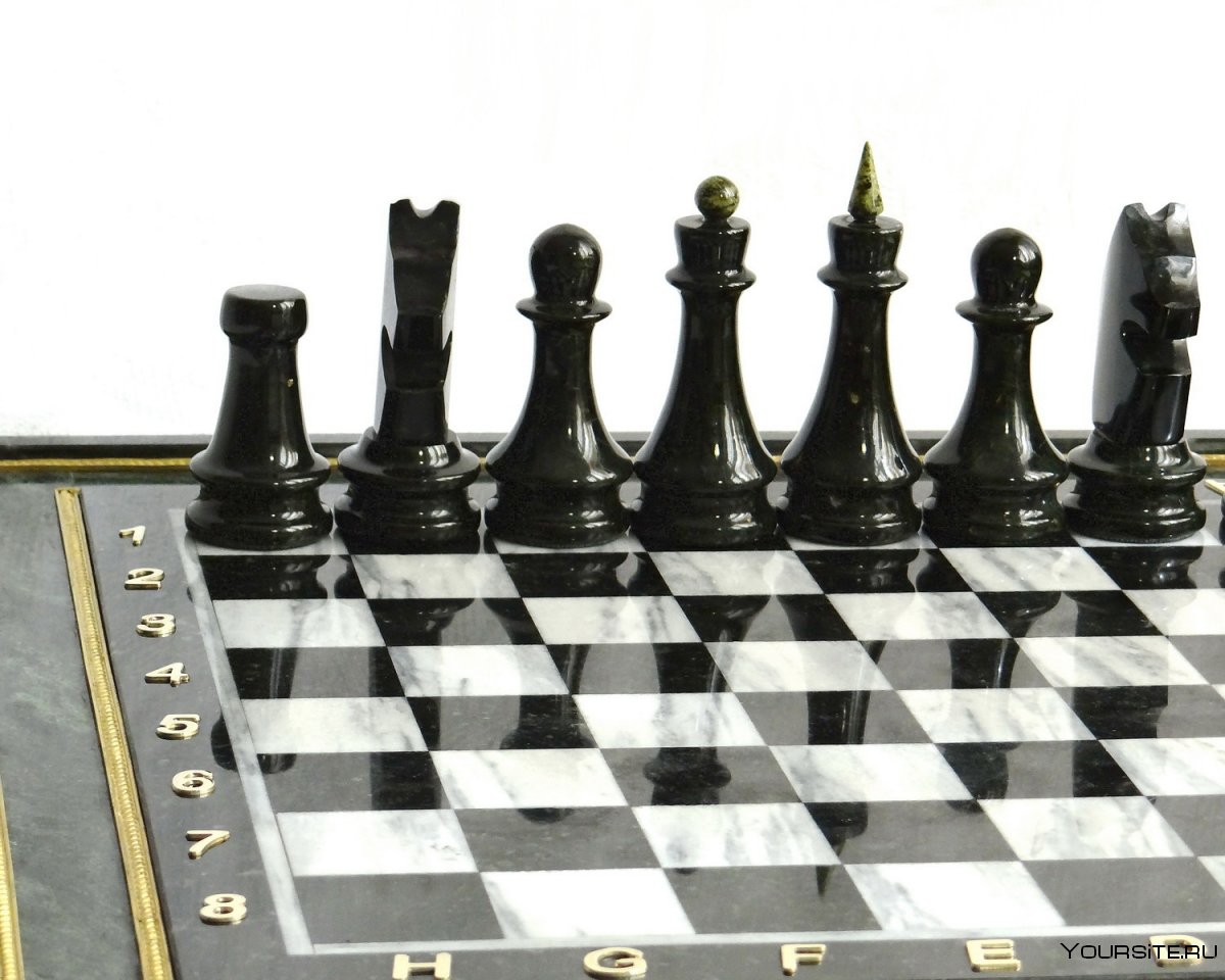 Шахматная доска с шахматами