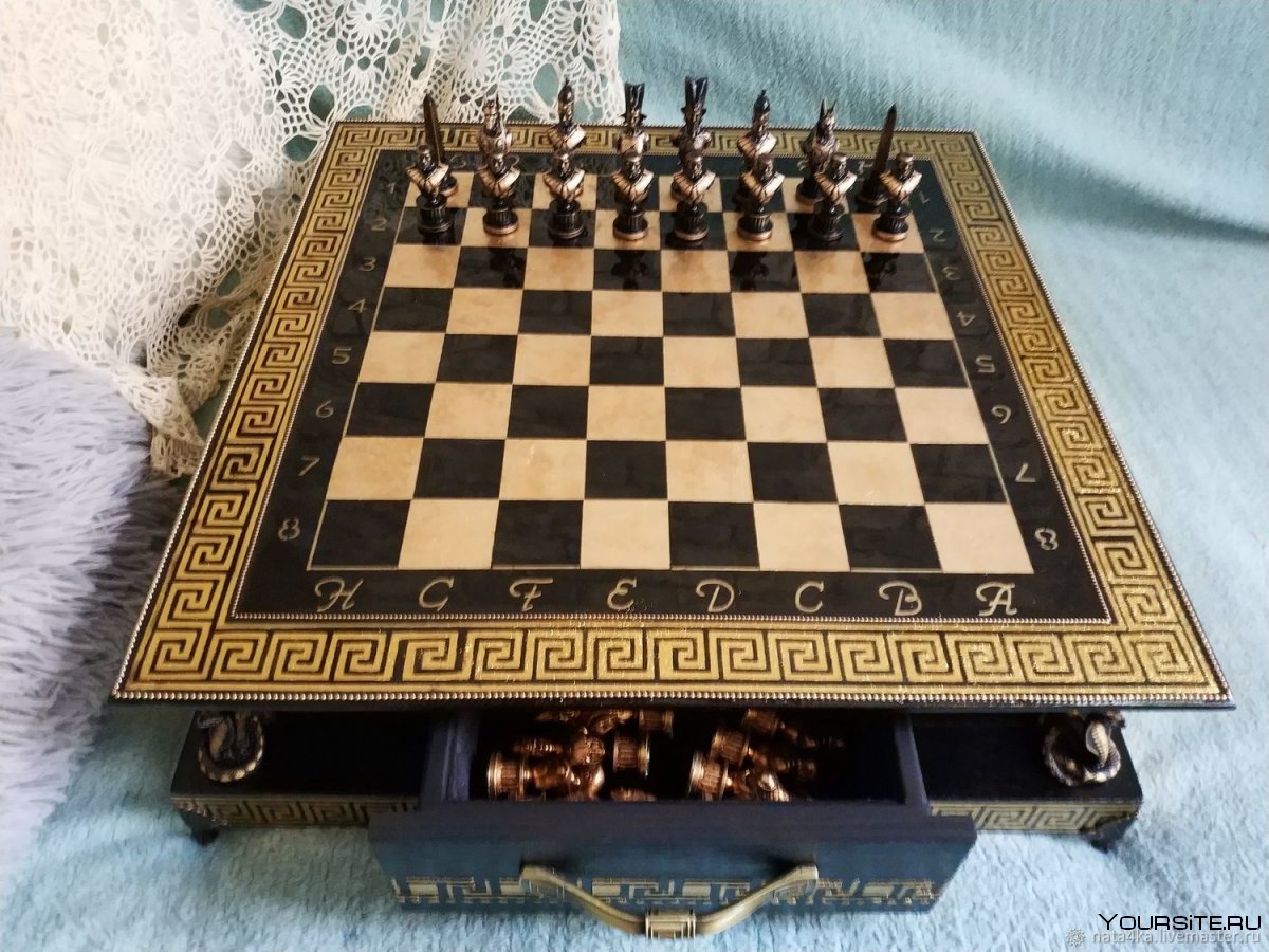 Шахматный стол "Квадро" / арт. D010004