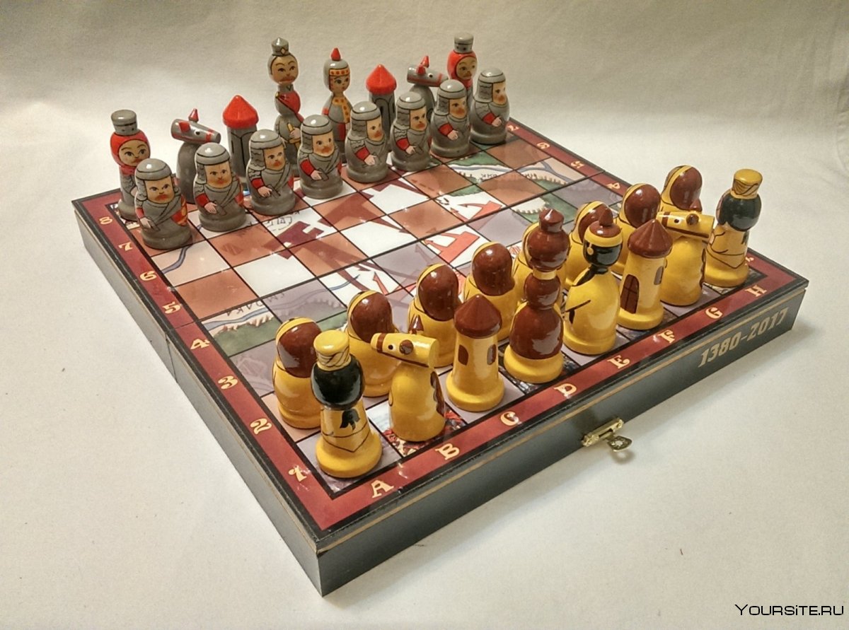 Шахматы подарочные Куликовская битва