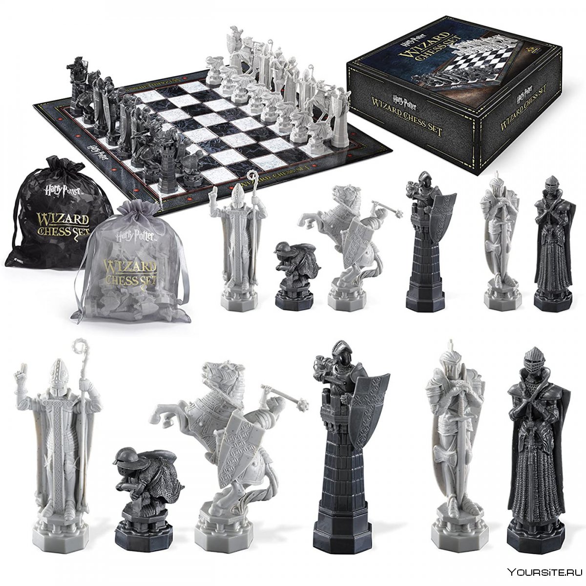 Волшебные фигуры на доске шахмат Гарри Поттера