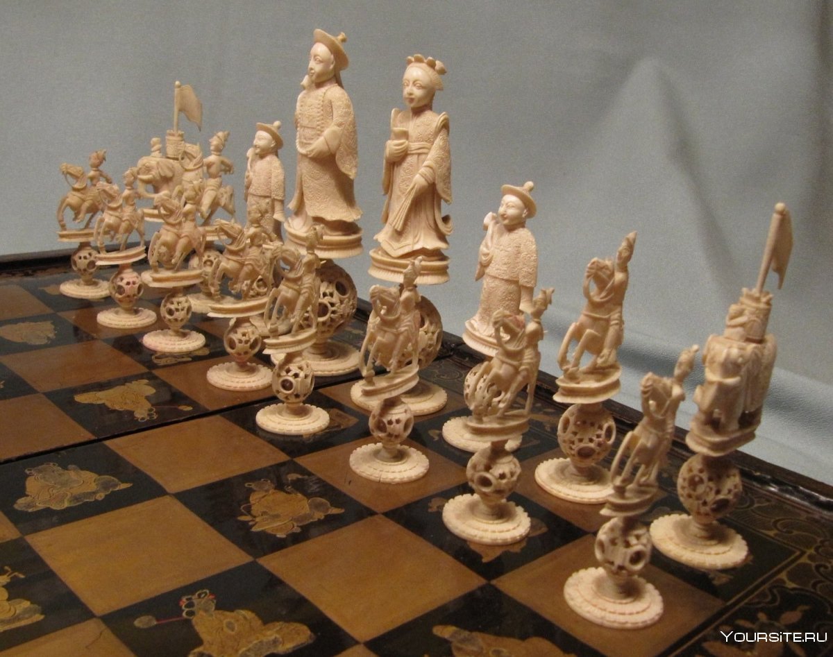 Интересные фигурки шахмат