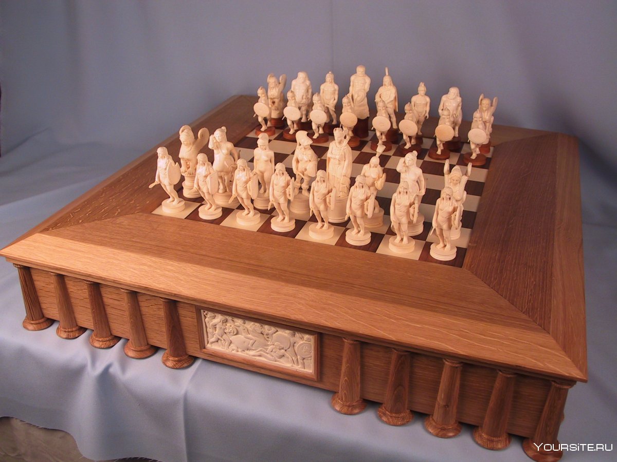 Шахматный стол на ЧПУ