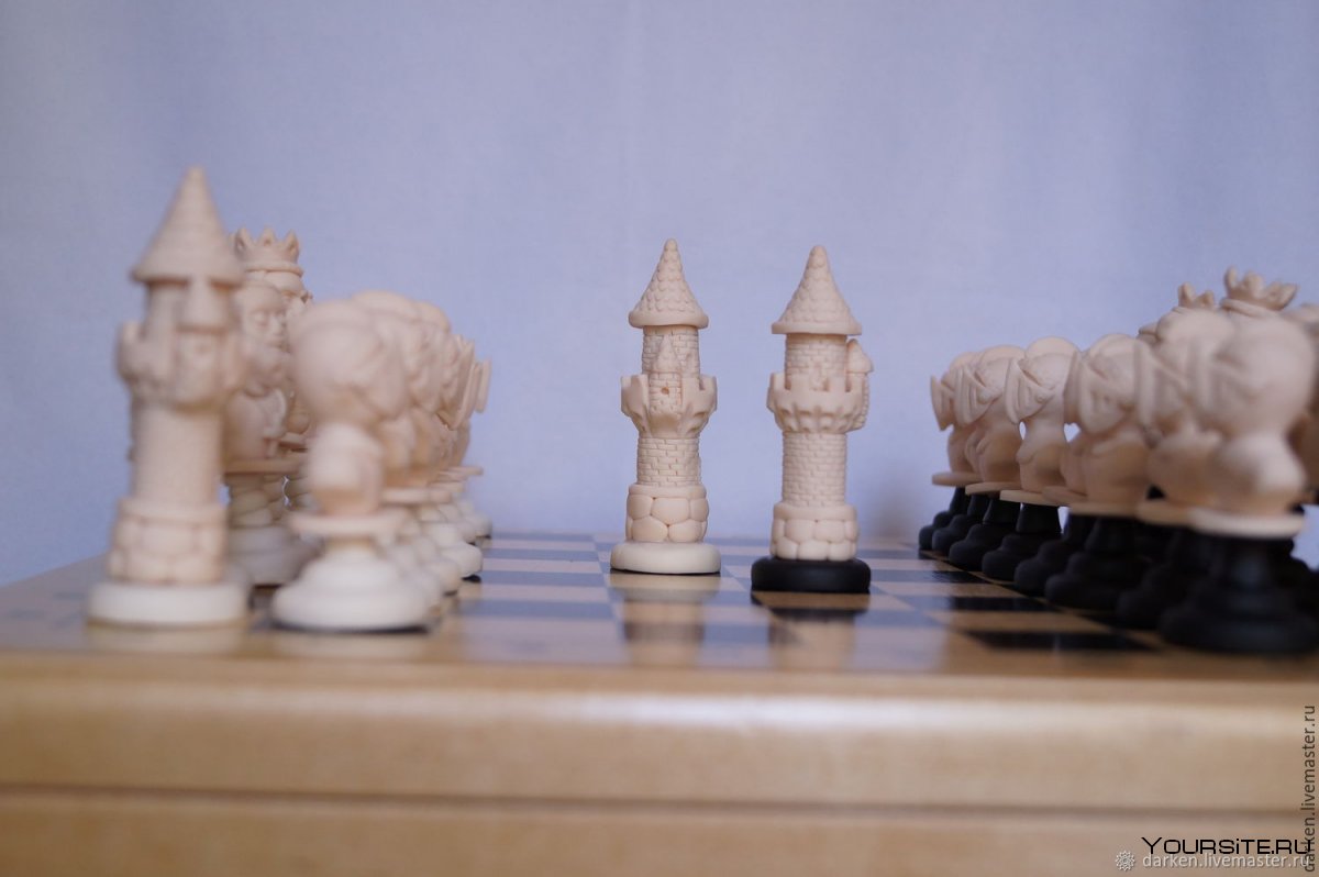 Шахматы из моржовой кости