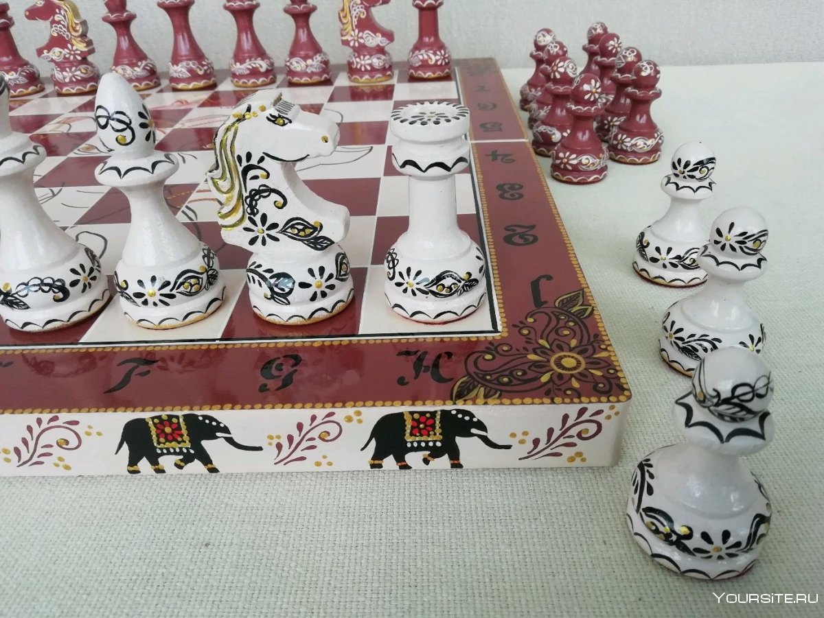 Шахматы в индийском стиле