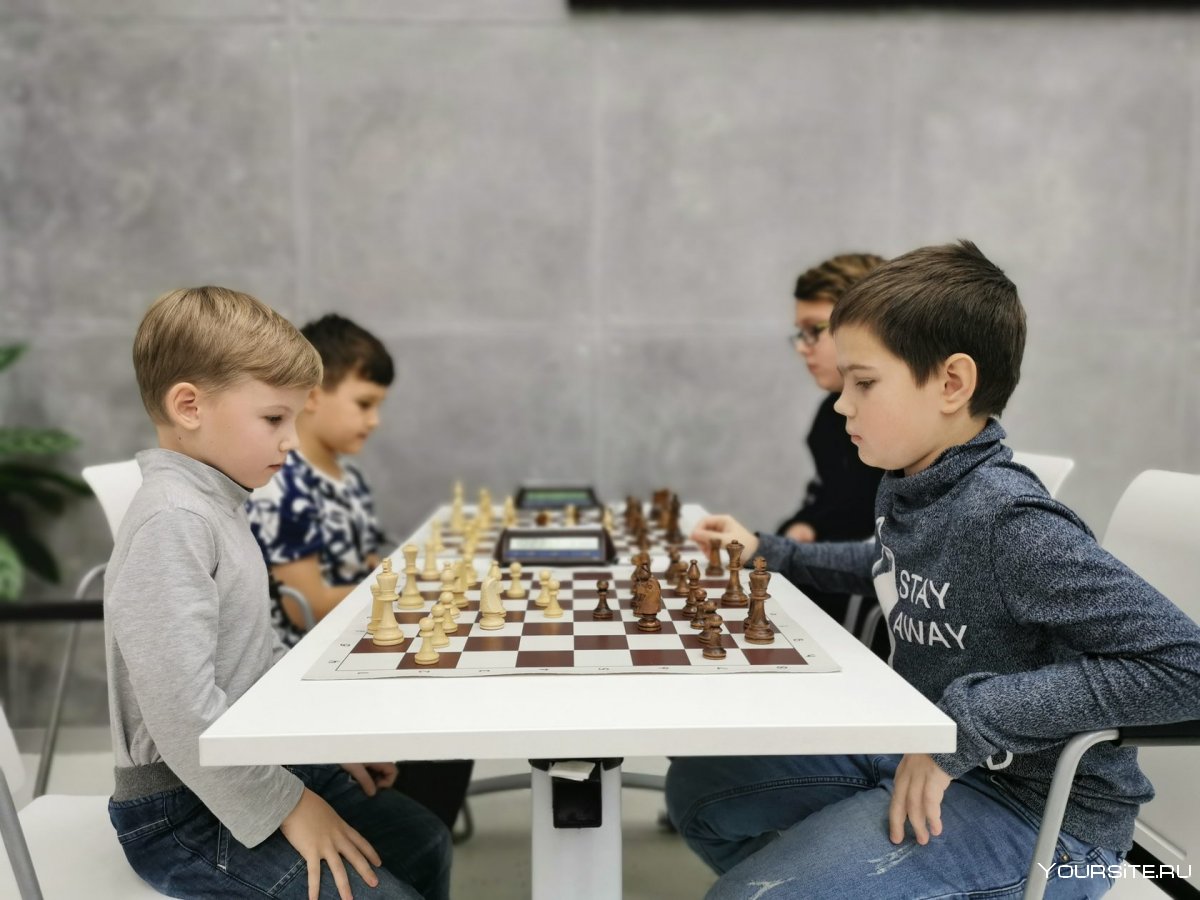 Занятия по шахматам в школе