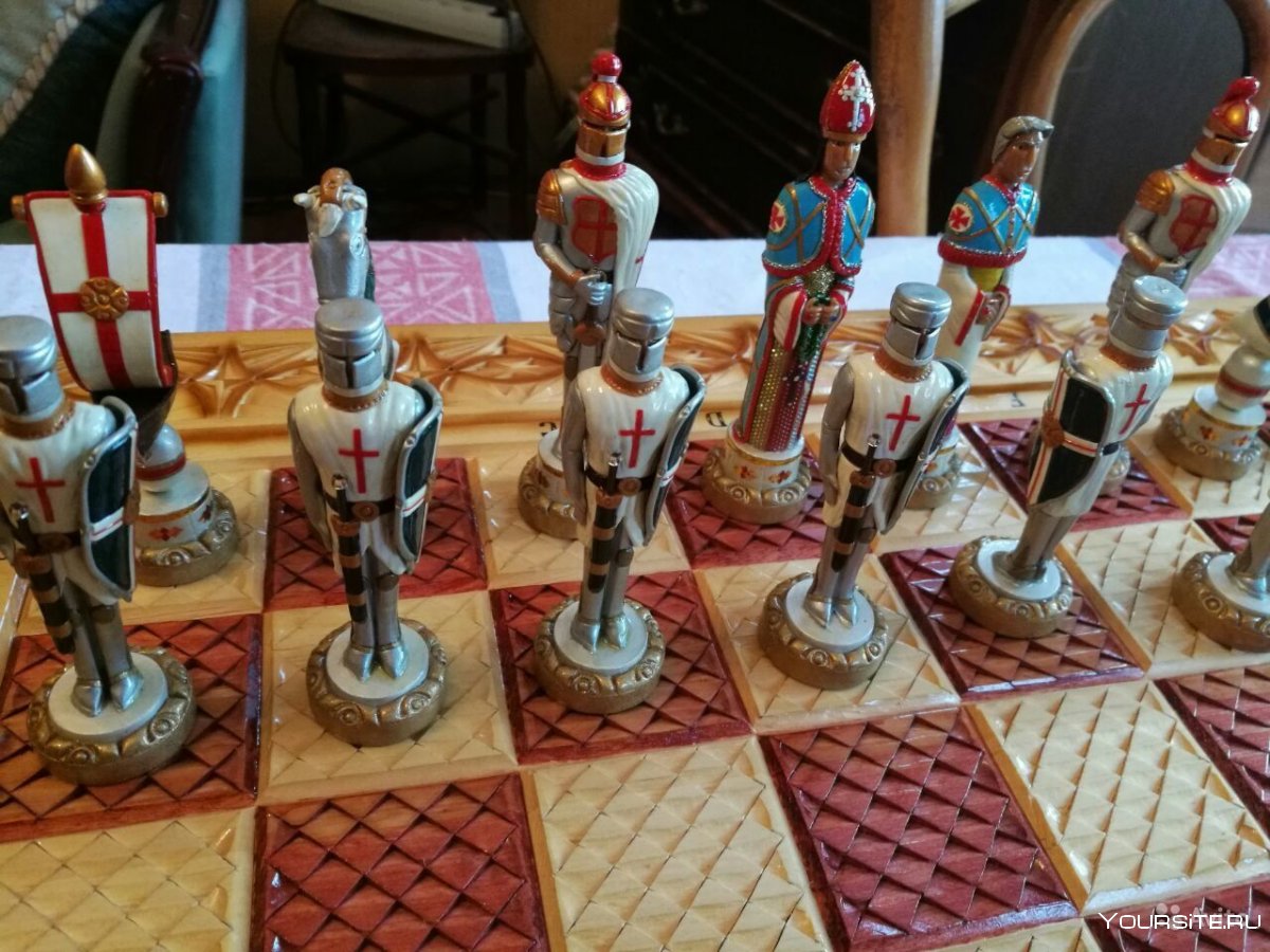 Шахматы из мороженого