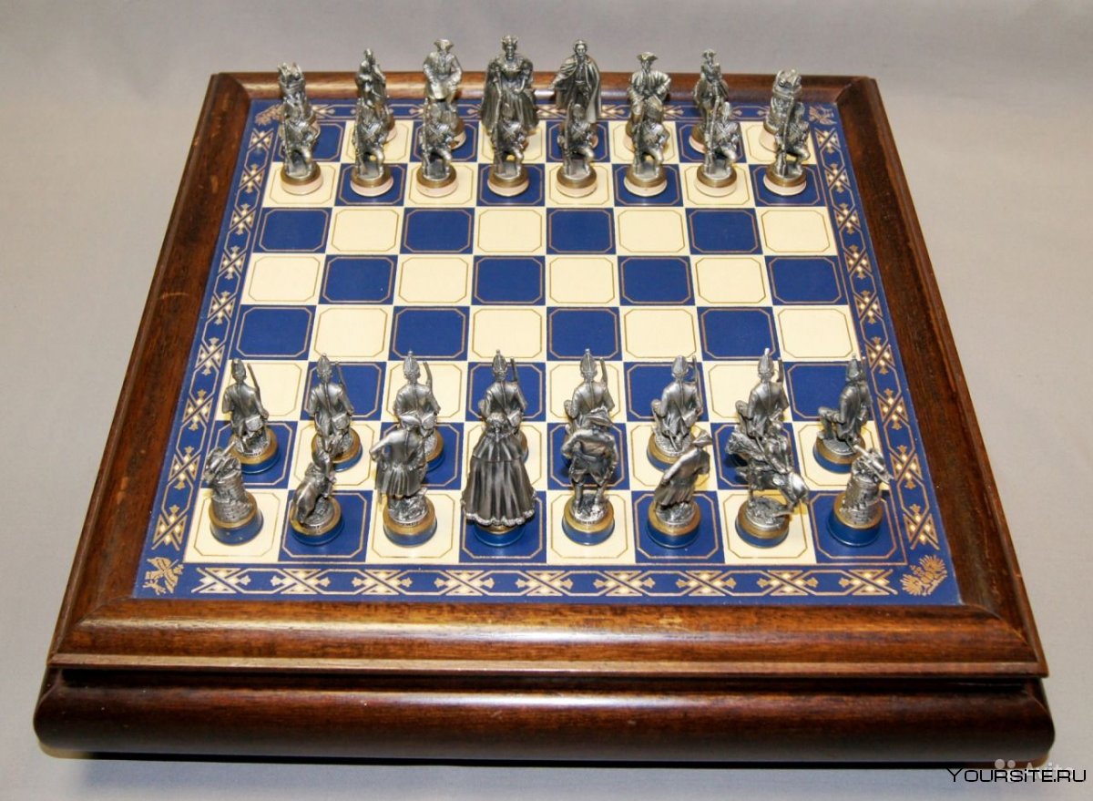 Старинные шахматы 19 века