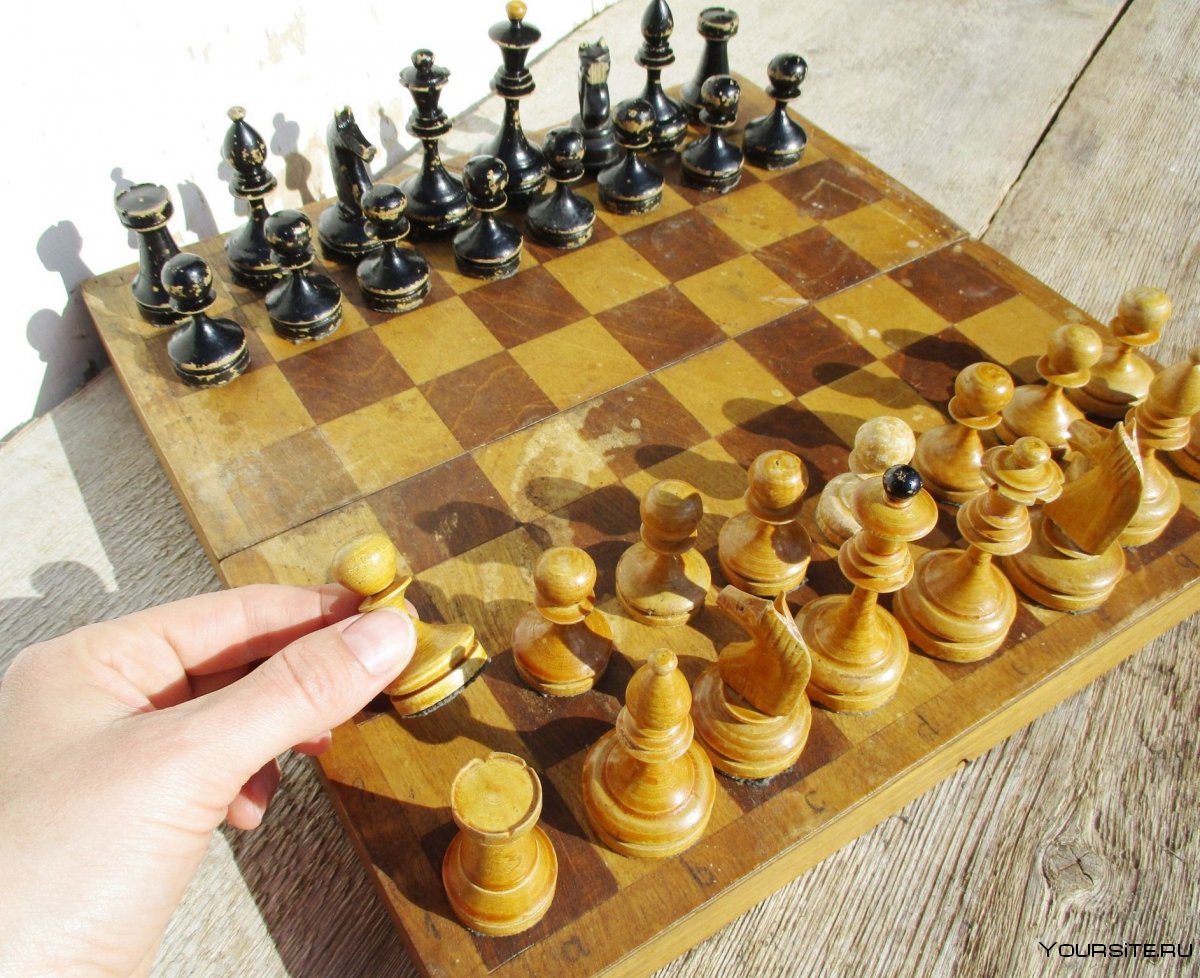 Советские шахматные фигуры