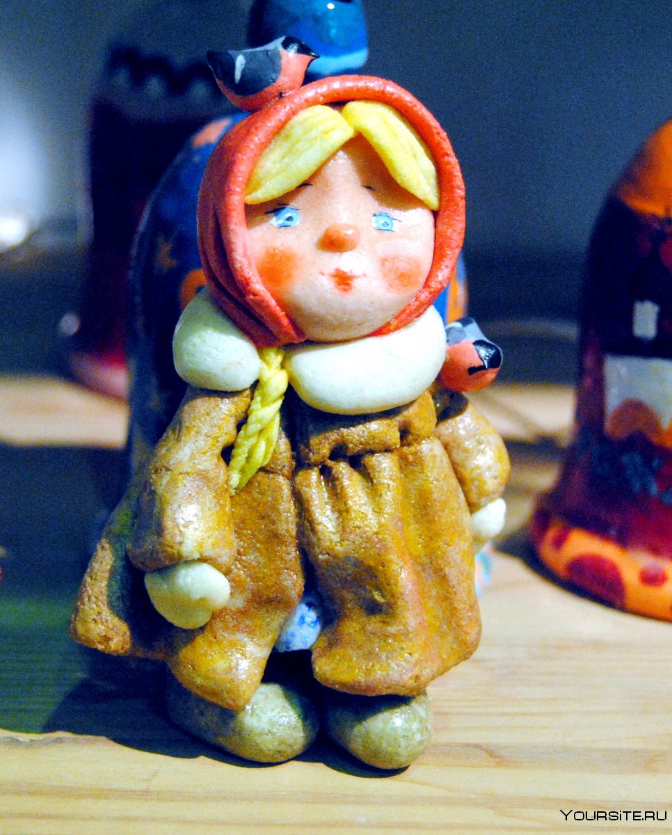 Фигурки из мякиша хлеба