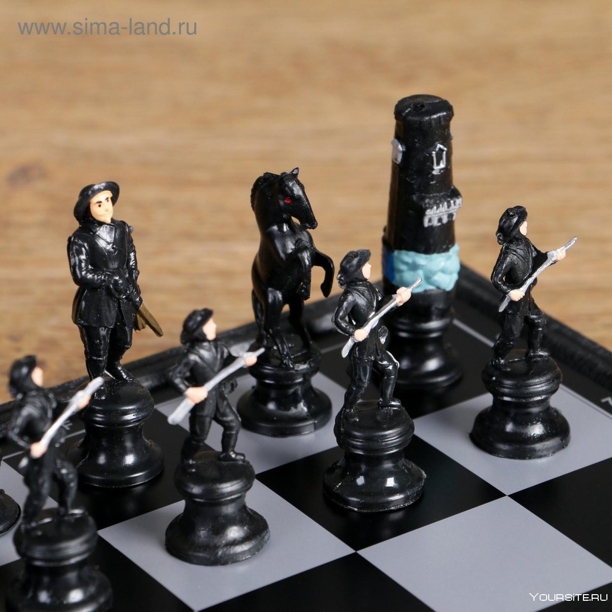 Необычные шахматные фигурки