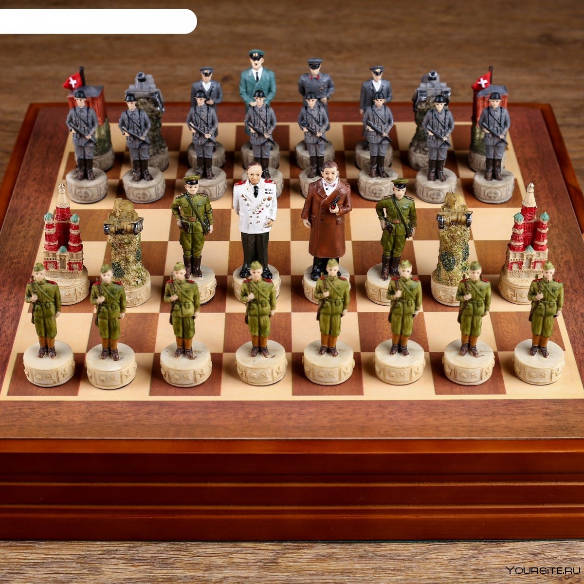 Шахматы сувенирные победные доска 36х36х6 см h 8 см h 6 3 см