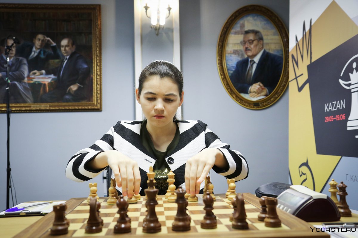 Шахматистка Александра Горячкина 2020