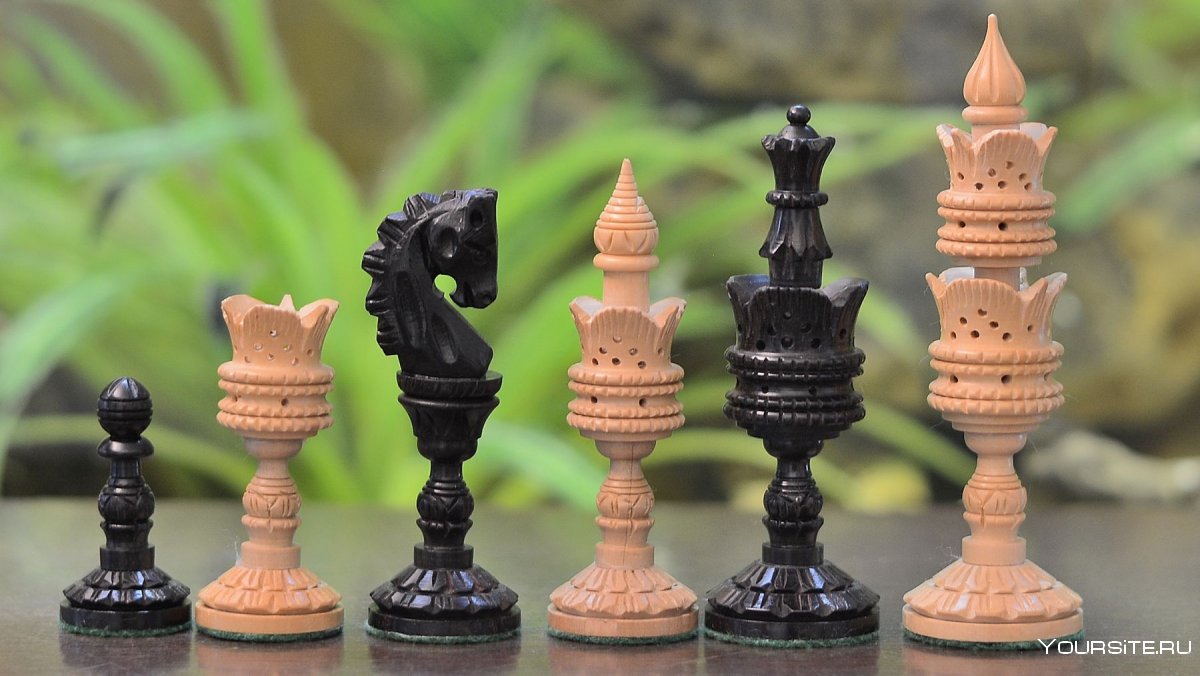 Шахматные фигуры Индия