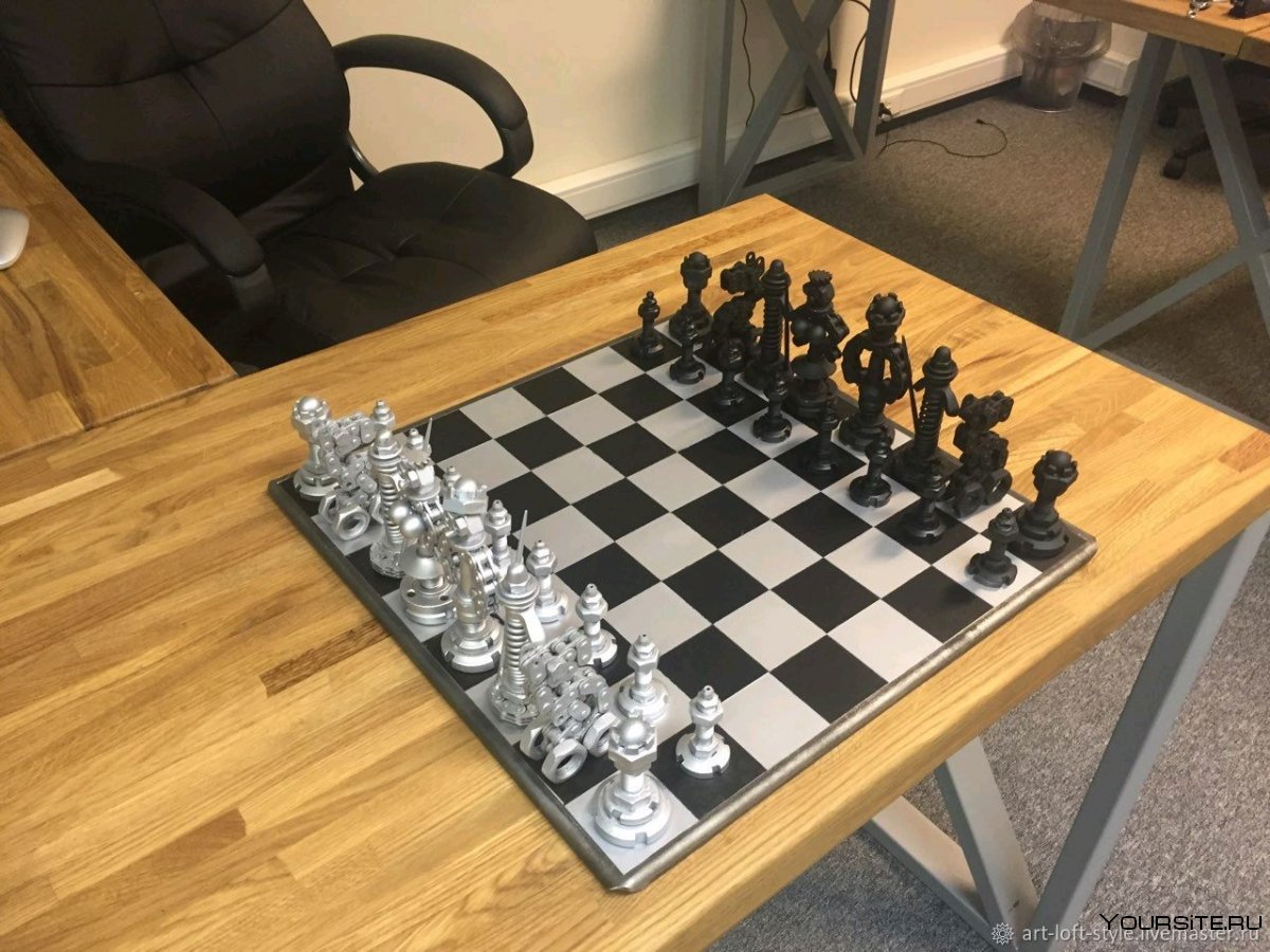 Коричневые шахматы