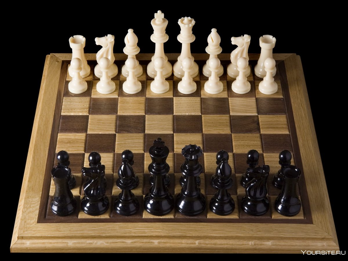 Расстановка шахматных фигур ферзь