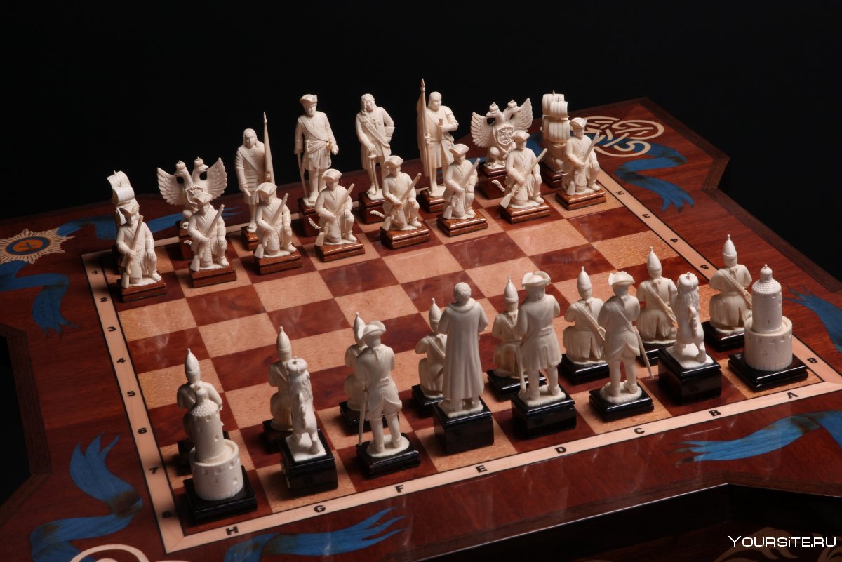 Военные шахматные фигуры