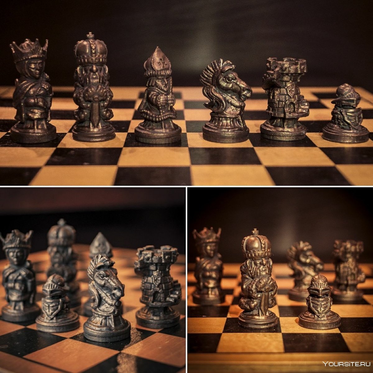 Дизайнерские шахматные фигуры