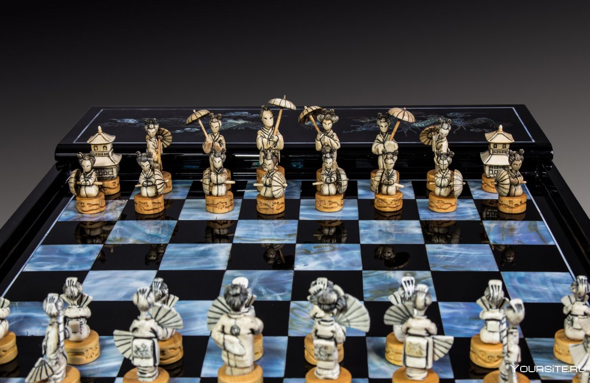 Средневековый Венецианский комплект шахмат
