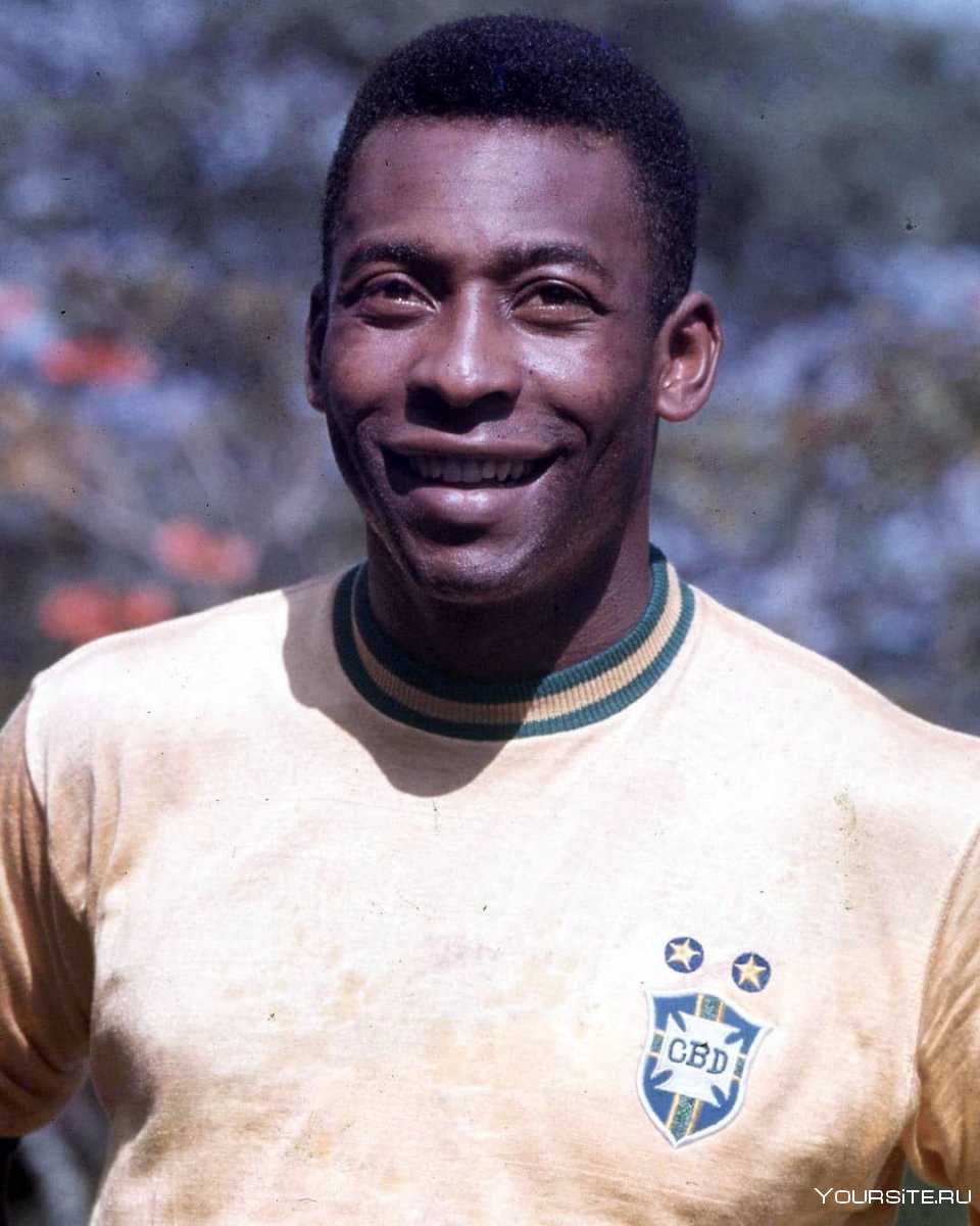 Бразильский футболист Пеле