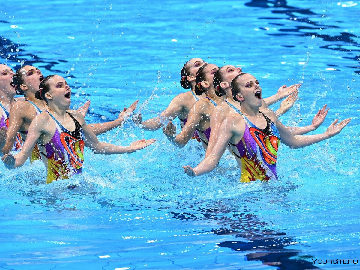 Синхронное плавание Россия Олимпийские игры 2020