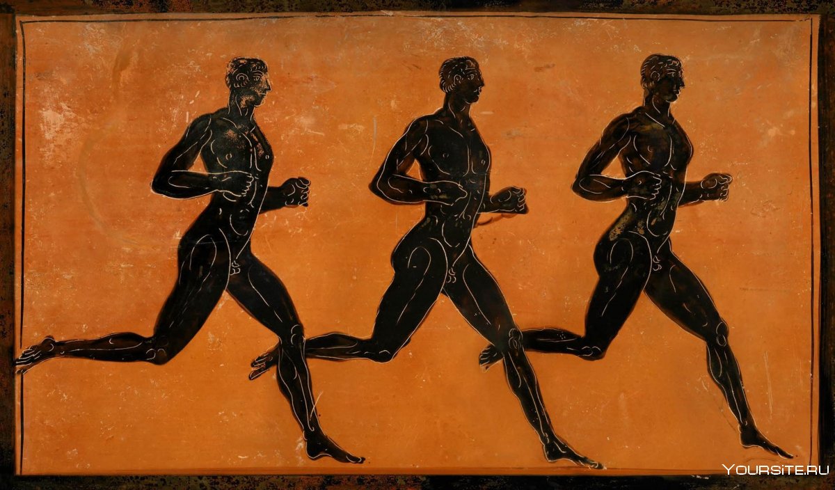 Олимпийские атлеты древней Греции