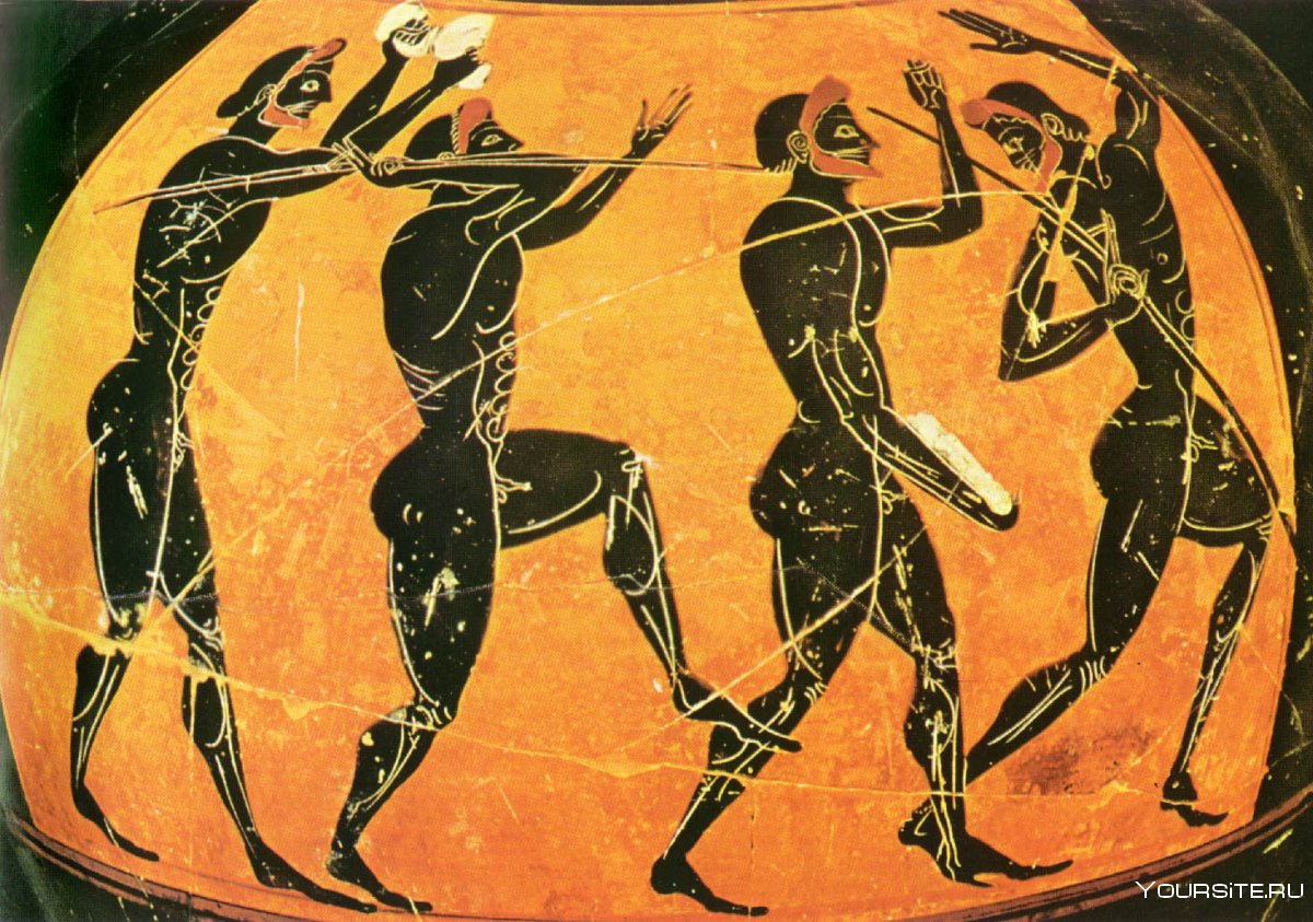 Пентатлон в древней Греции на Олимпийских играх