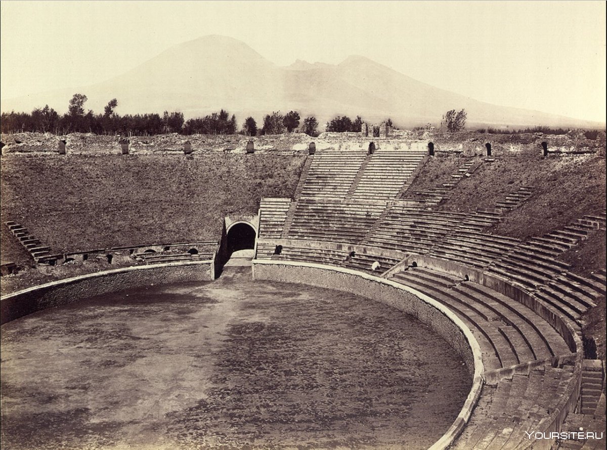 Амфитеатр древней Греции Олимпийский игры