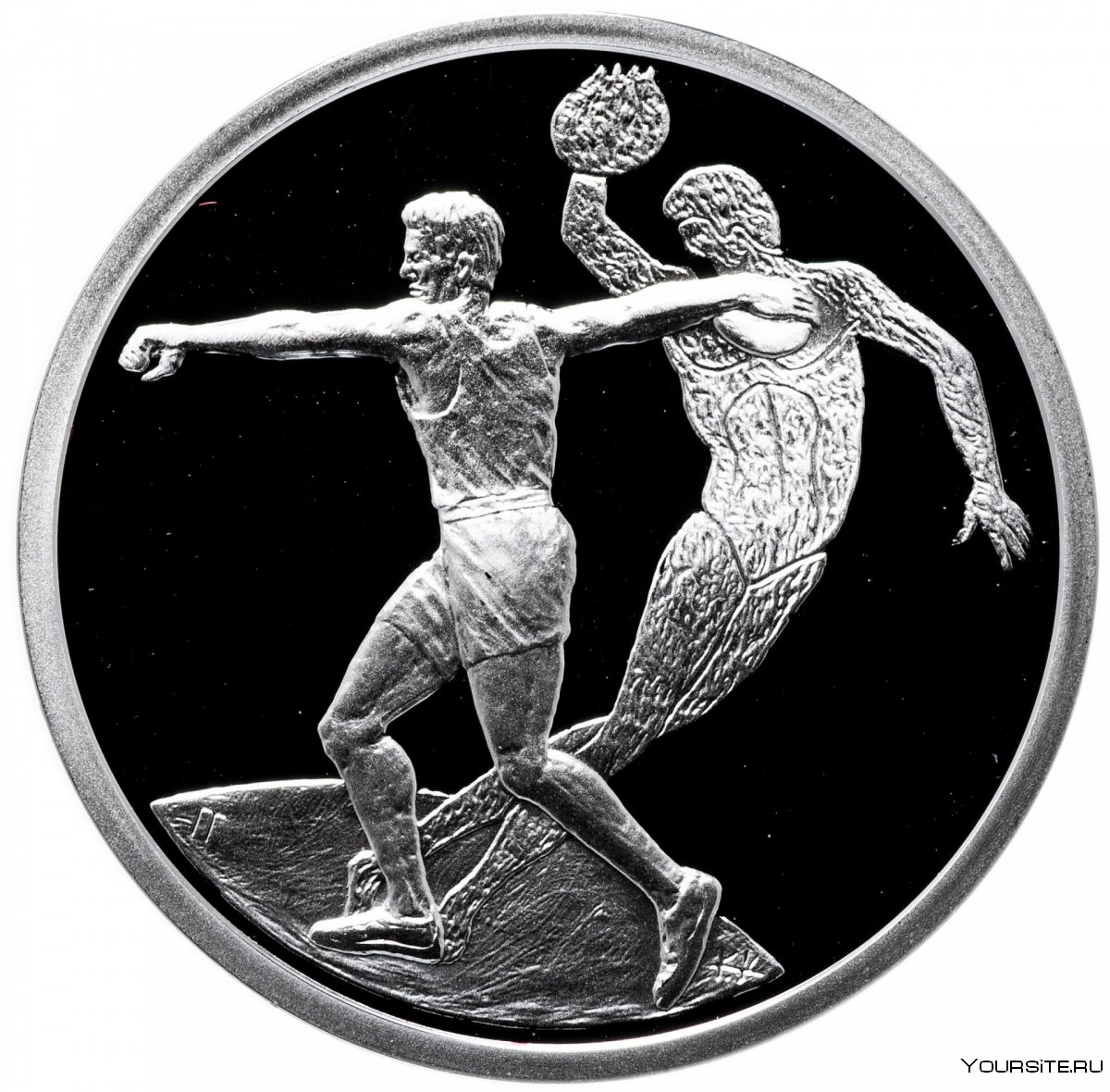 Метание диска в древней Греции на Олимпийских играх