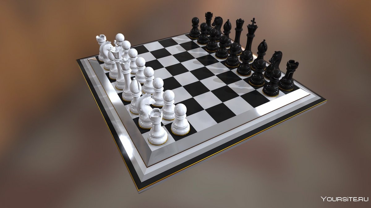 3d Max шахматные наборы