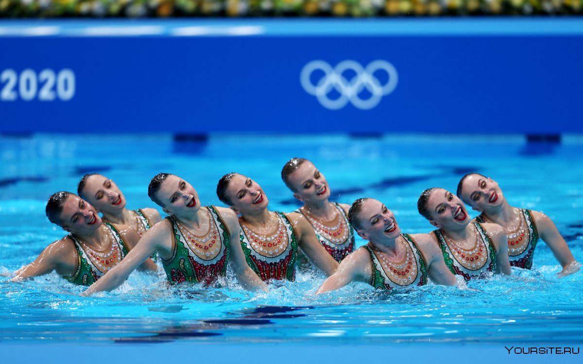 Сборная России по синхронному плаванию Рио 2016
