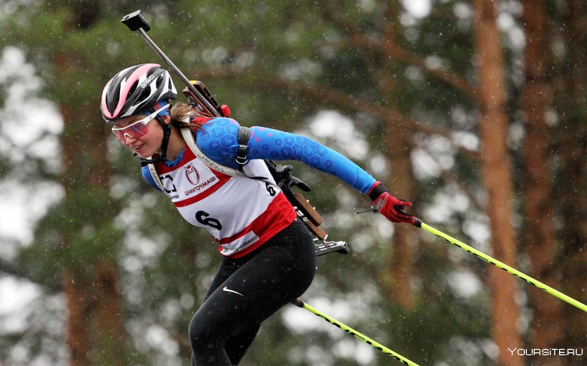 Анастасия Гордеева биатлонистка