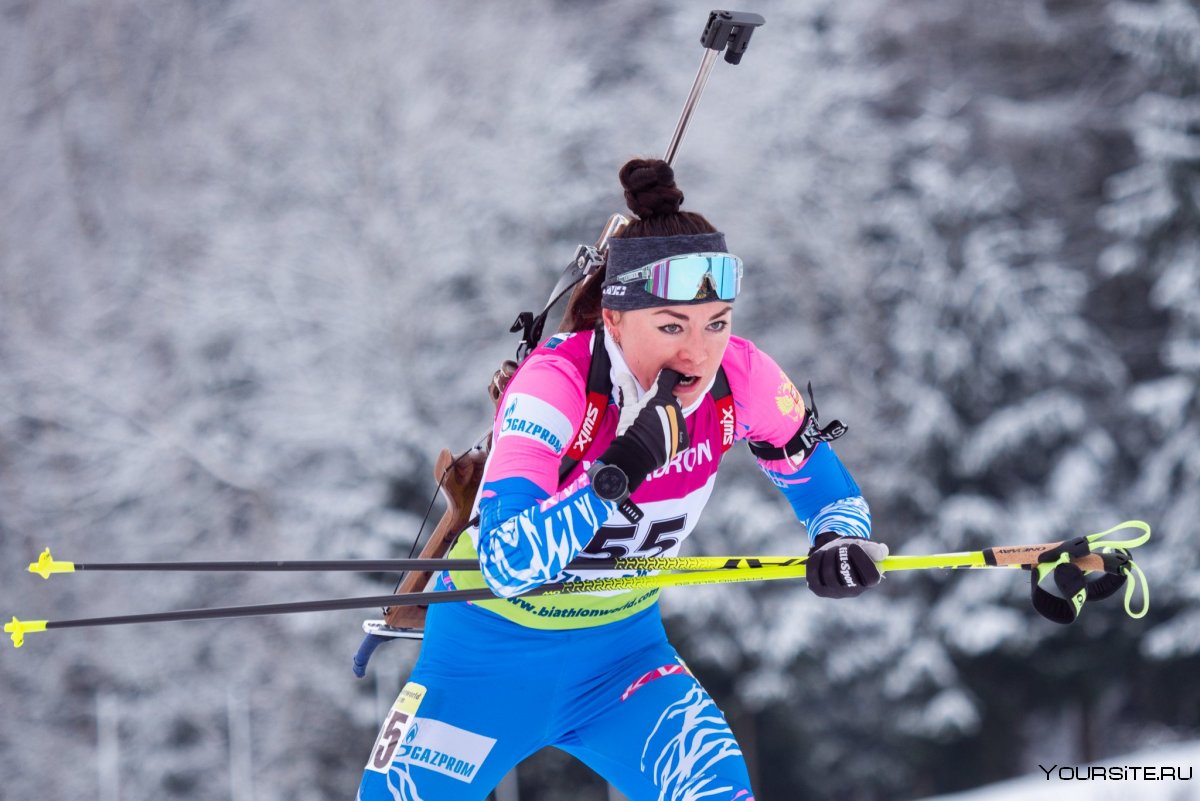 Гореева биатлон Анастасия