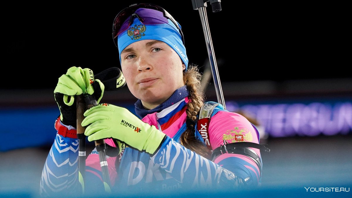 Миронова биатлонистка